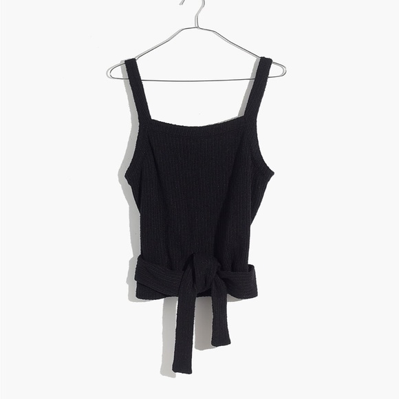 MADEWELL Texture & Thread Tie-Wrap Tank Top - Picture 3 of 8
